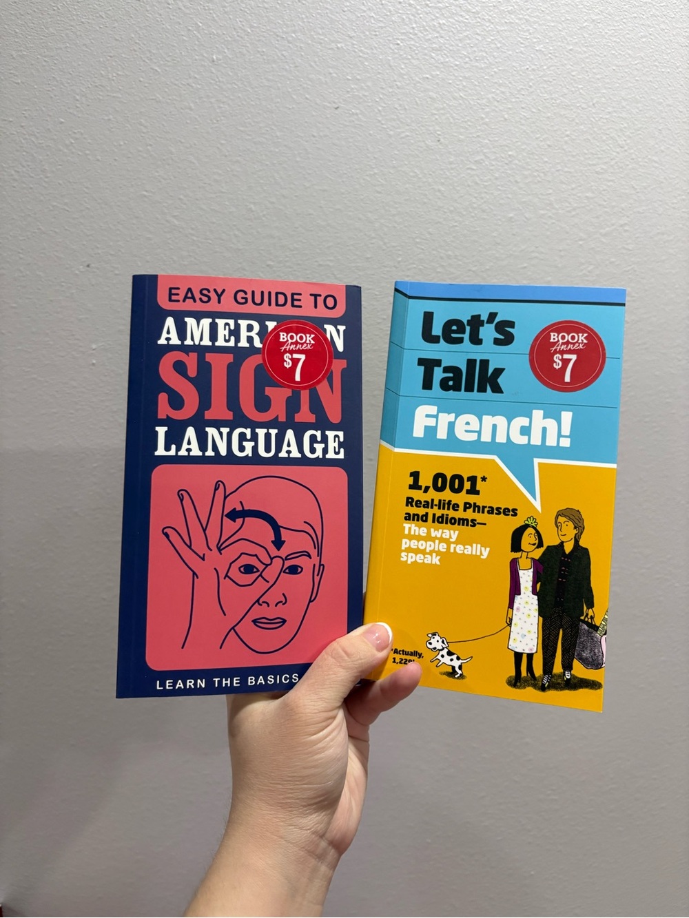 Easy Guide to American Sign Language and Let's Talk French!